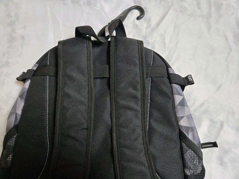 Adidas Backpack Bat Pack Baseball Softball Equipment Black Gray EUC