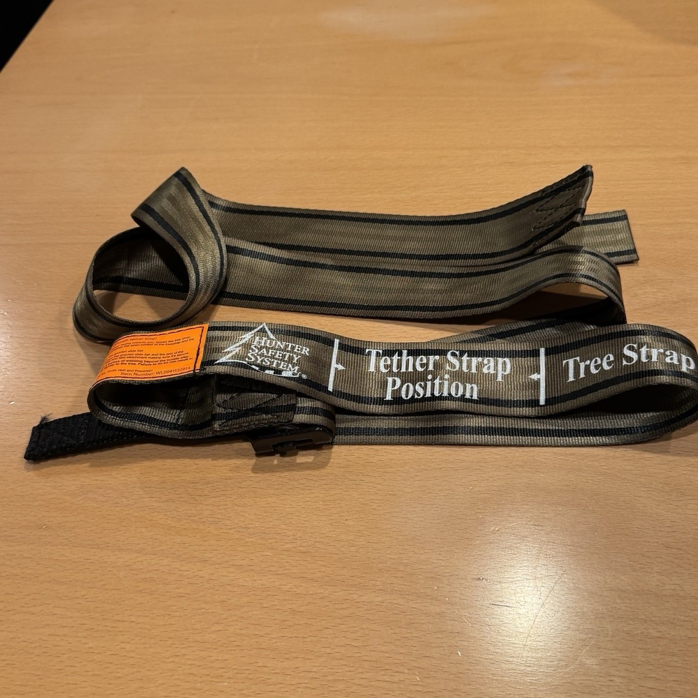 Hunter Safety System Tether Strap Tree Strap Free Shipping Climbing Tree Service