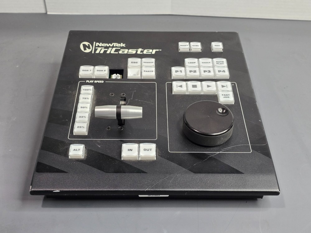 NewTek TCXD 850 TimeWarp Slow Motion Console for TriCaster Missing Keys Untested