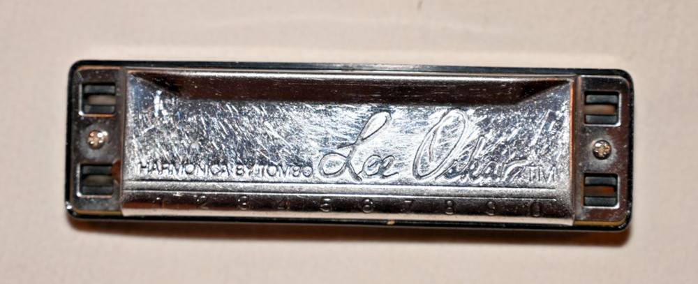 Lee Osker TOMBO harmonica 1st A 2nd E with case