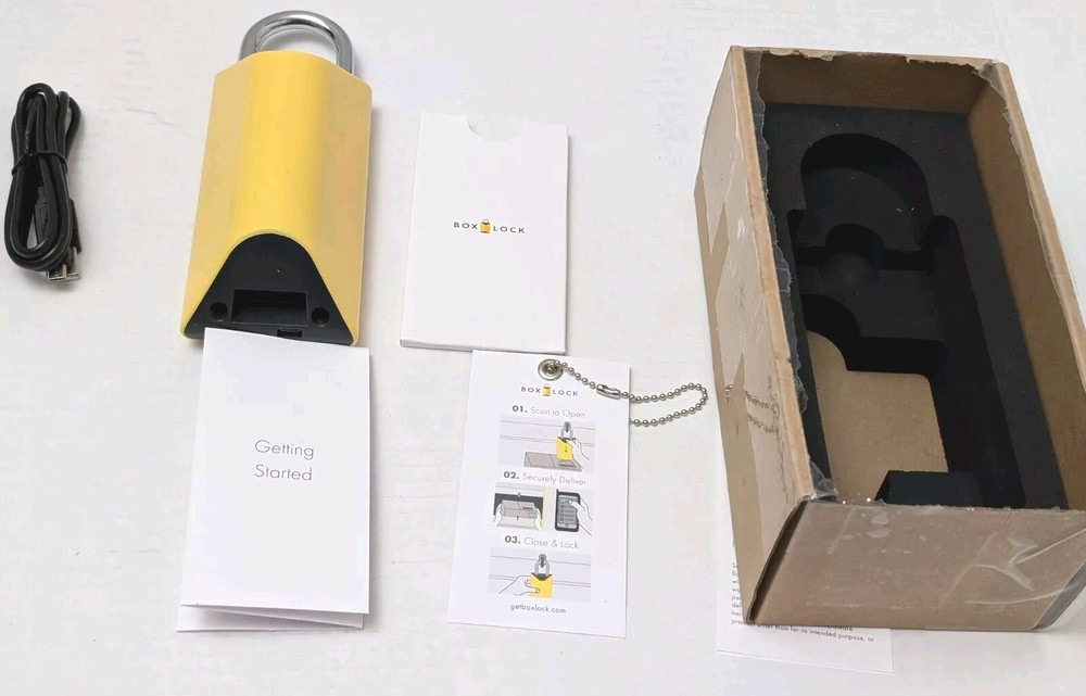 BoxLock Smart Lock for UPS FedEx, USPS, DHL secure delivery