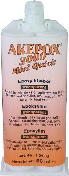 Akemi Akepox 3000 - Mini Quick 50ml Cartridge (Transparent)