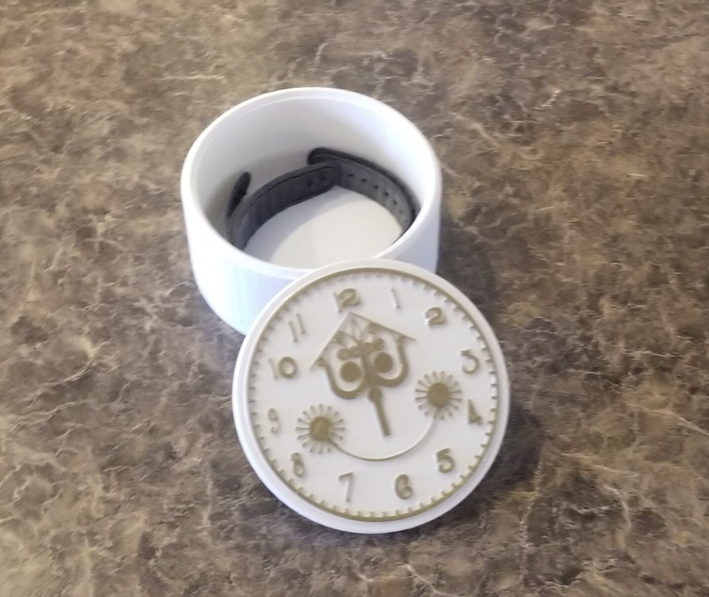 It's a Small World Clock Face Inspired Jewelry or Magic Band Box - Size A