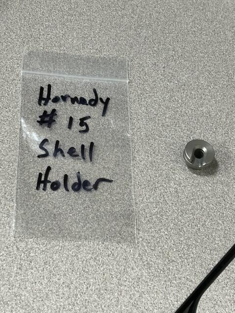 Hornady #15 Shell Holder (.376 STEYR)