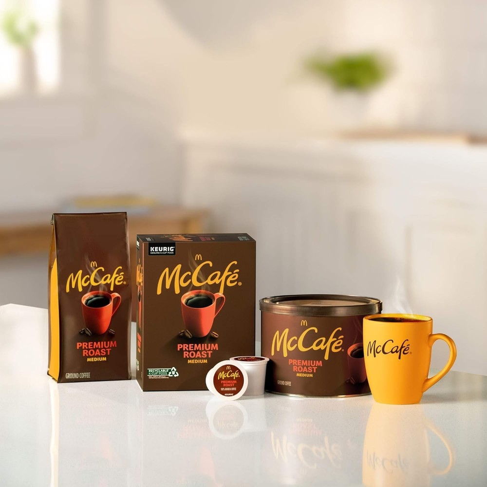 32 Count McCaf Medium Roast Coffee K-Cup Pods - Caffeinated Bliss