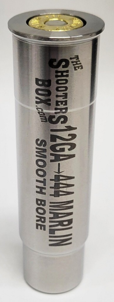 12GA to 444 Marlin Shotgun Adapter - Chamber Reducer - Stainless - Free Ship!
