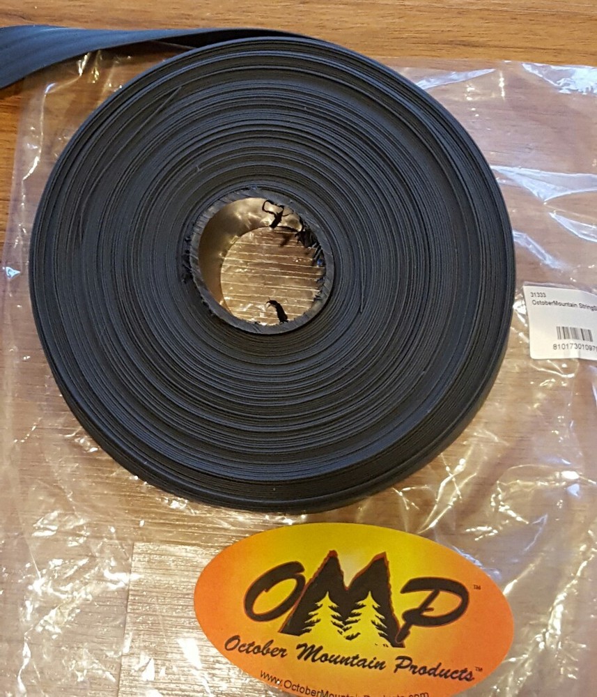 8 Feet OMP Rubber Cat Whisker Bow String Silencers Black