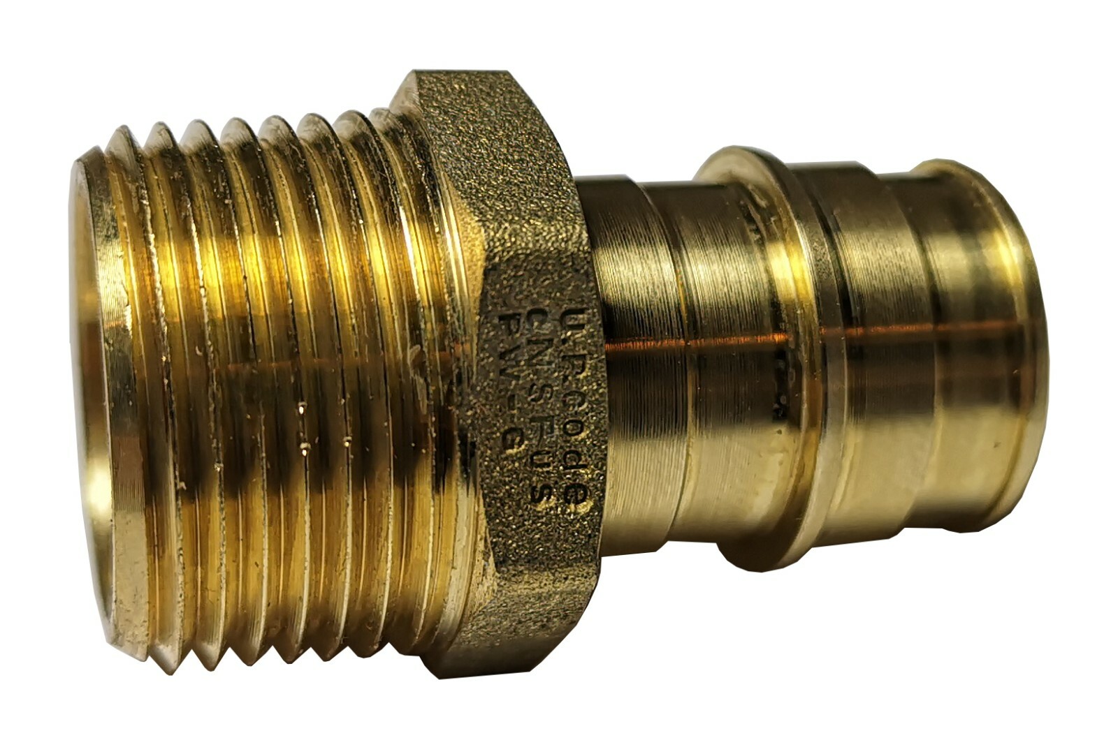 1 PC. 1" PEX A X 1" MALE NPT ADAPTER, 1 INCH EXPANSION MALE F1960