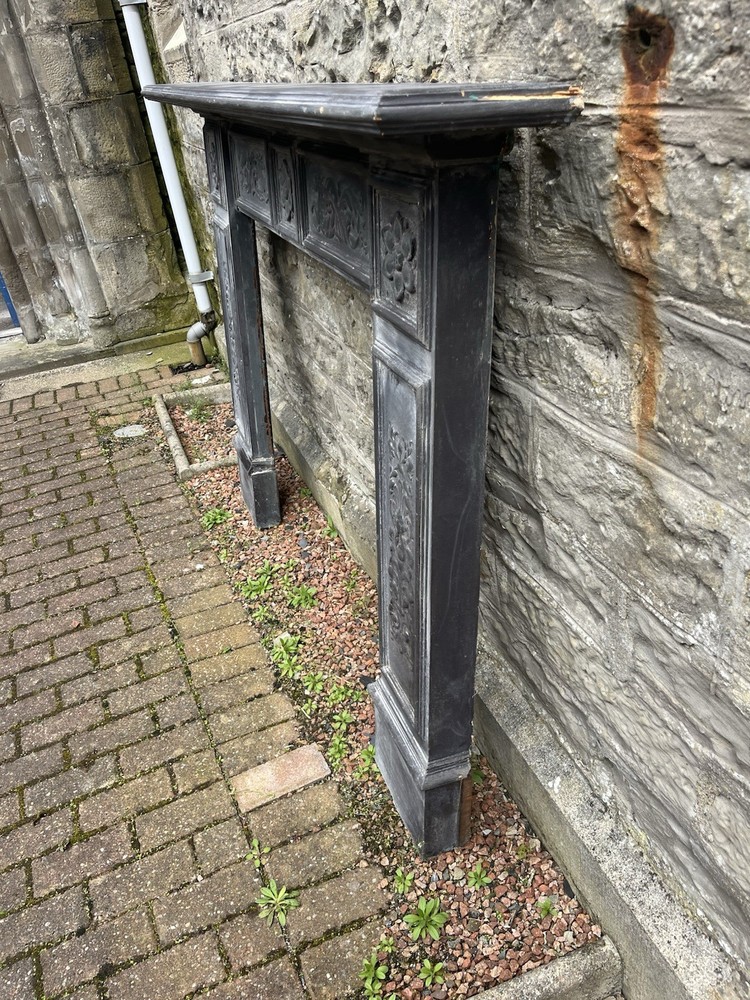 Victorian Slate Effect Fire Surround / Victorian Fire Surround
