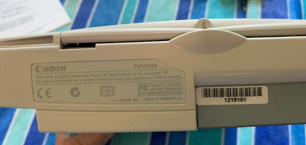 Canon CanoScan FB 620U Flatbed Scanner-Used-USB