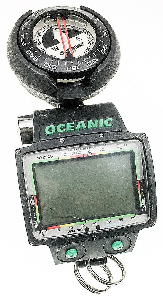 DEAD Oceanic Data Trans Plus Dive Computer SWIV Compass Vt Pro 26" Retractable T