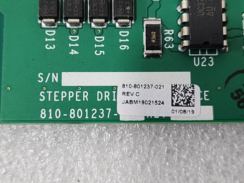 Lam Research STEPPER DRIVER Interface Board 810-801237-021 (As-Is)