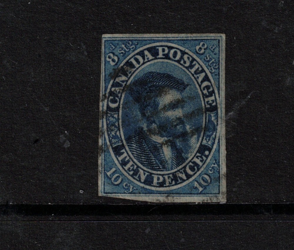 Canada #7 Fine Used **With Certificate**