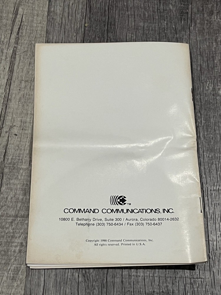 Command Communications ComSwitch 200 FAXSWITCH-NEW/SEALED
