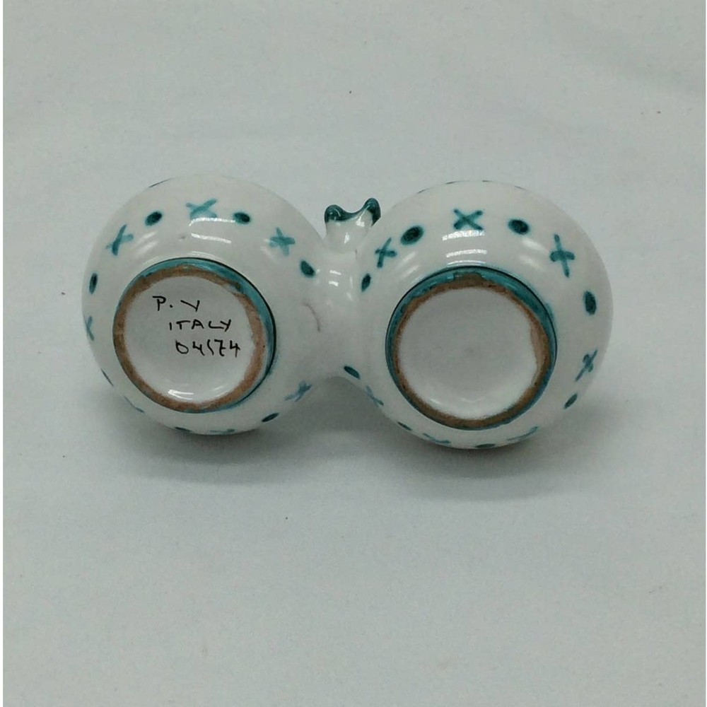 Pleasant Valley "Majolica" Ceramic oil and vinegar Serving Set