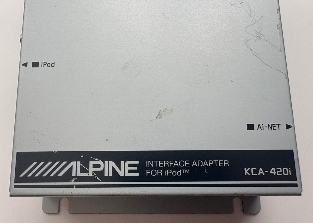 Alpine KCA-420i Interface Adapter for iPod (Unit Only / No Cables)