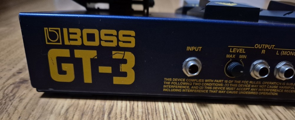 BOSS GT-3 GUITAR EFFECTS PROCESSOR PEDAL - TESTED / WORKS