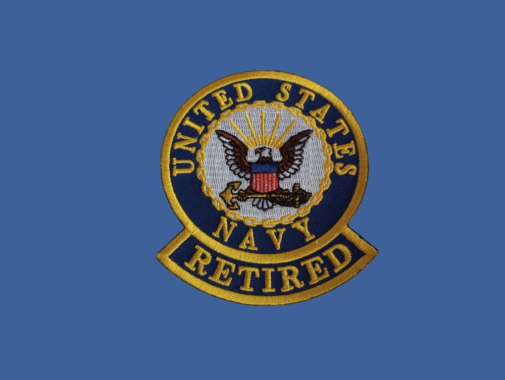 U.S NAVY RETIRED PATCH U.S MILITARY