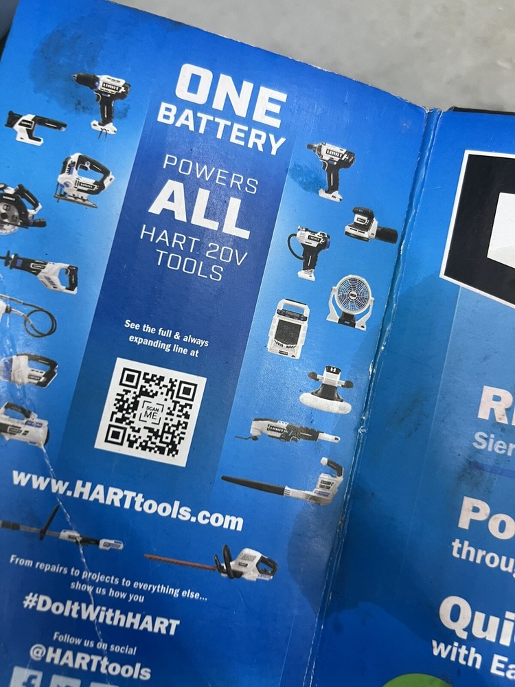 Hart HPR501 Reciprocating Saw 20v -TOOL ONLY