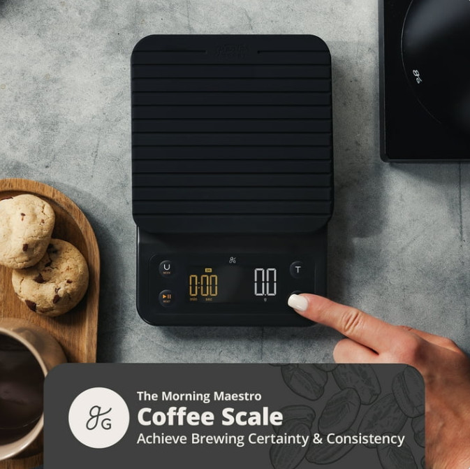 Coffee - Kitchen Digital Scale with Timer Small, Espresso , Food Scale