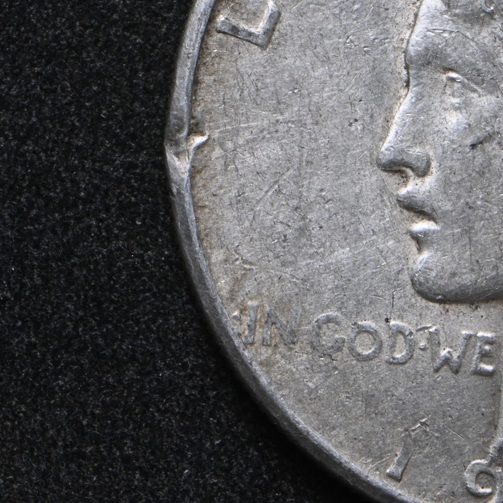 1923-S Peace Silver Dollar Double Mint Error (cn16828)