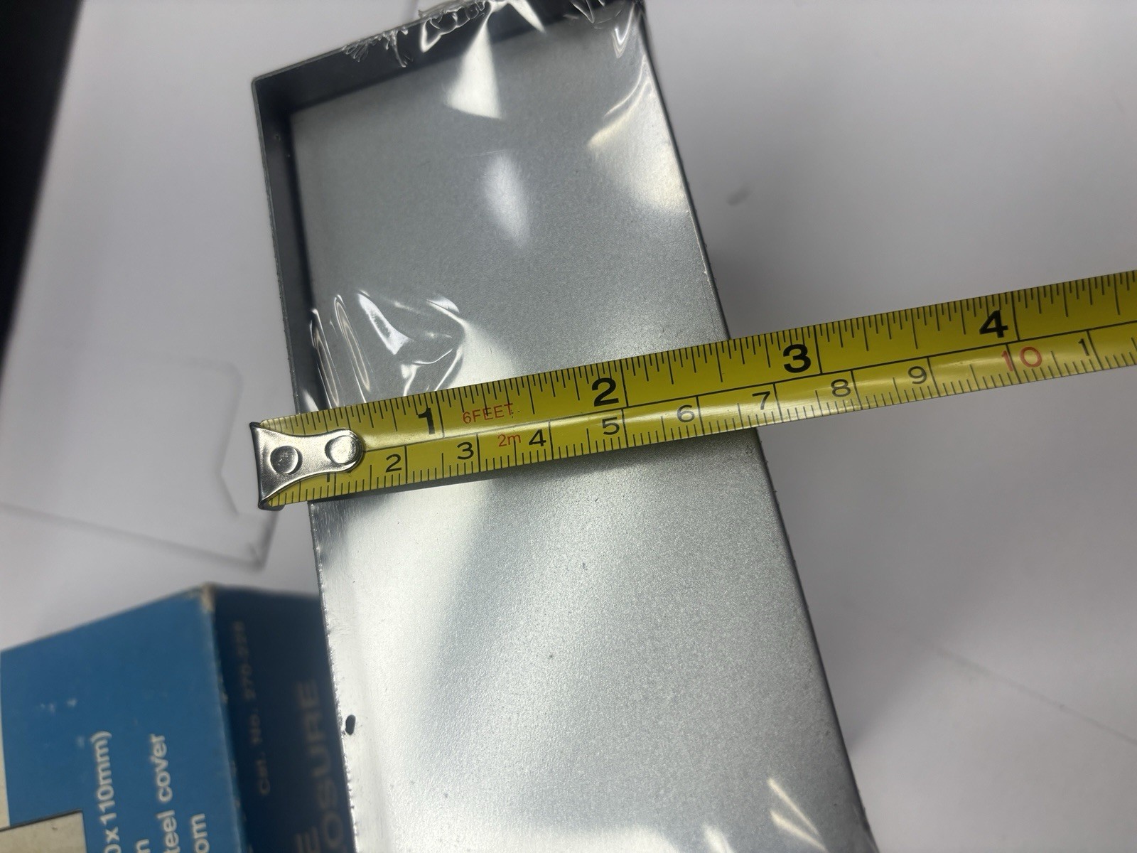 Vintage Radio Shack Deluxe Metal Utility Cabinet New In Box Model 270-228 NOS