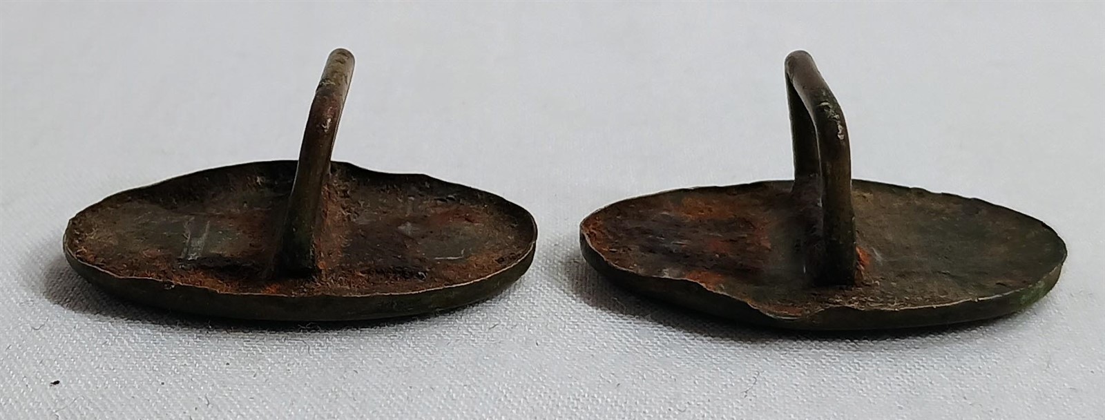 Antique Oval Horse Bridle Button Rosette Lot Vintage