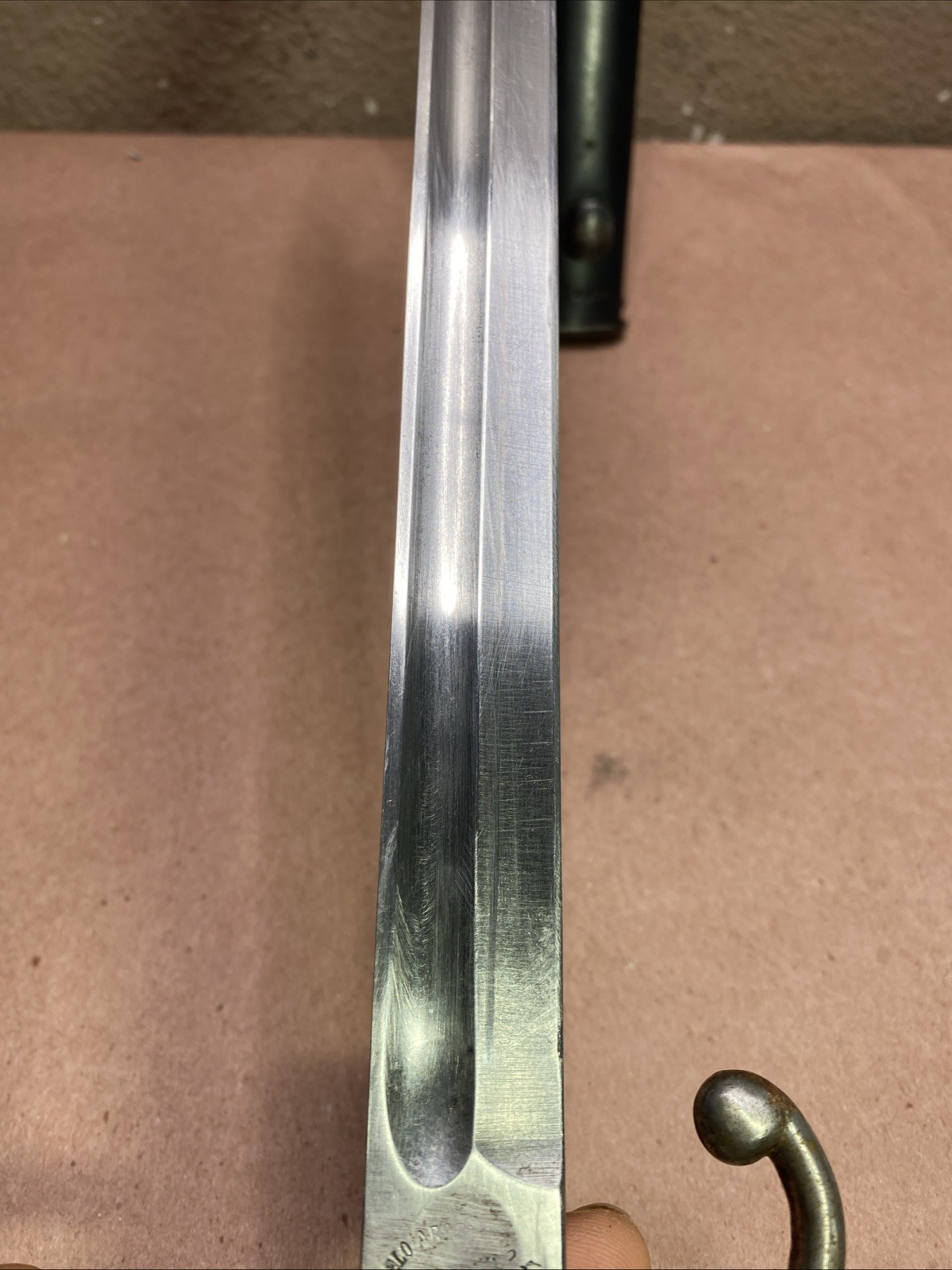 Weyersberg KirschBaum & Co Solingen Modelo Argentino 1891 Bayonet w/Scabbard