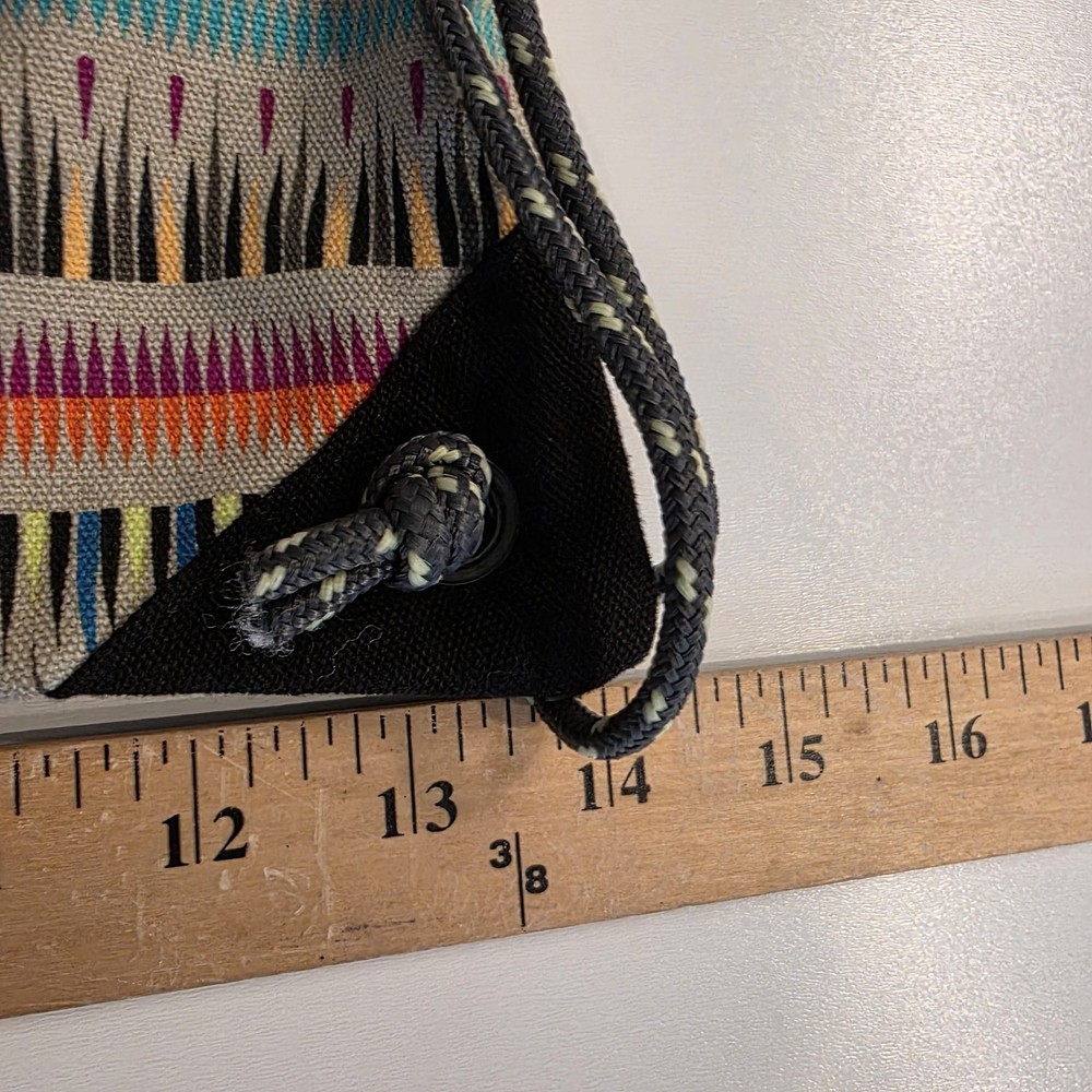 Dakine Cinch Pack Backpack Drawstring Bag Tribal Look