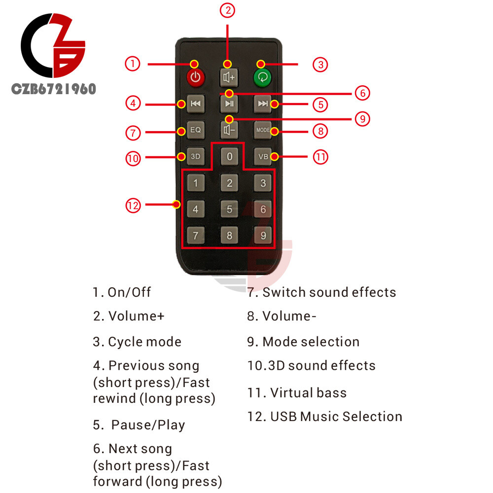 ZK-DAM-K1 Bluetooth U Disk Sound Card TF Decoder Board Front DSP Tuning Type-C
