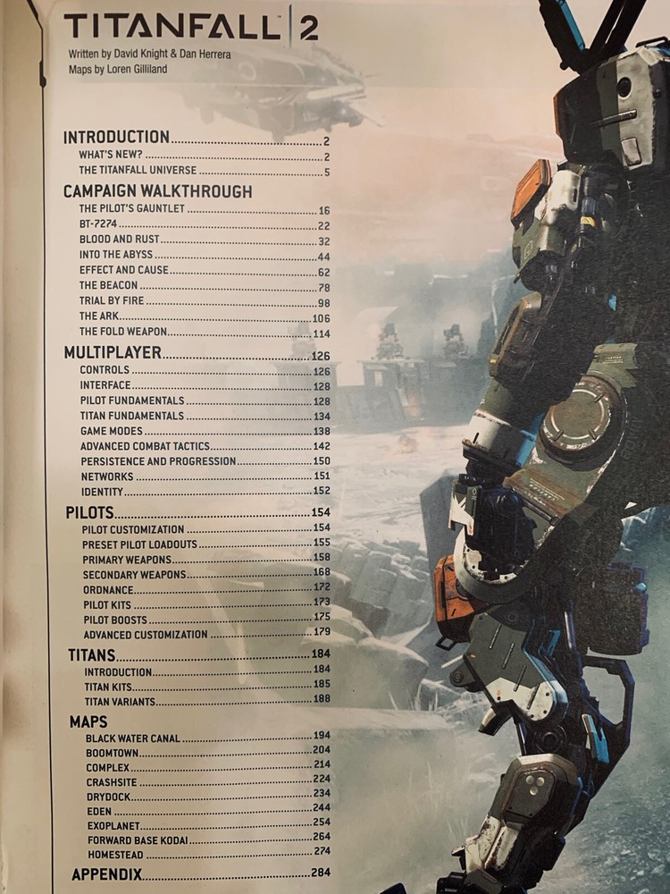 Titanfall 2: Prima Official Guide & Xbox Disc