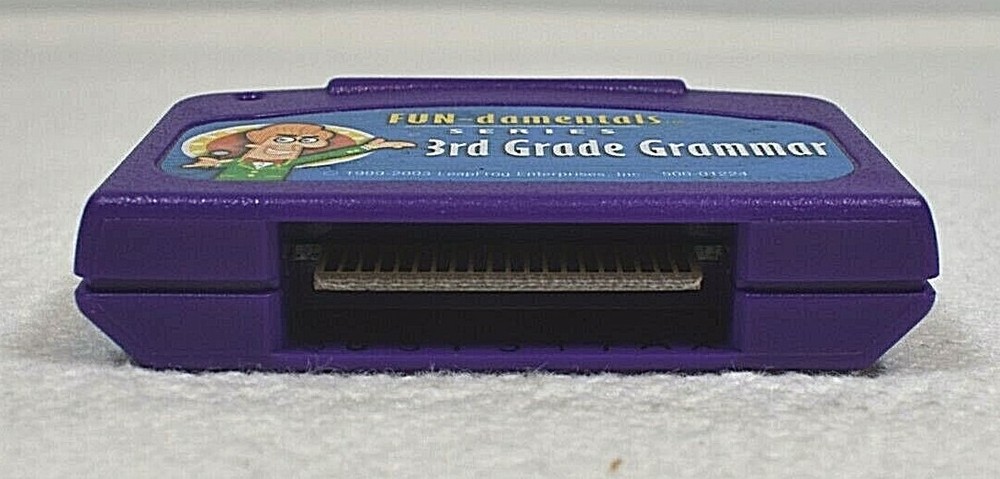 Fun-Damentals LeapFrog Pad Learning - 3rd Grade Grammar Cartridge ONLY Quantum