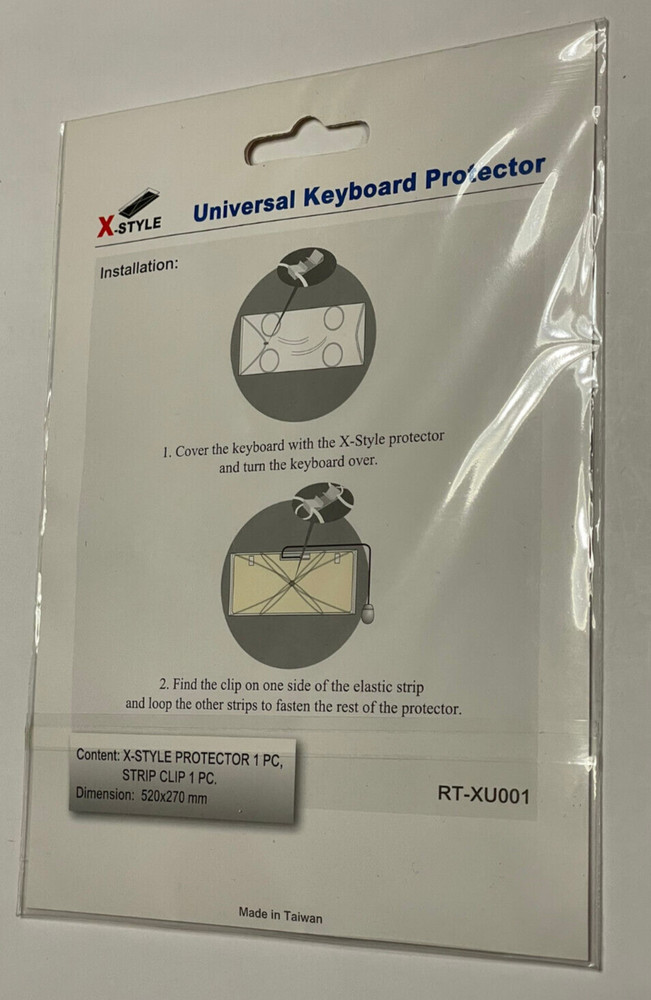 Brand New X-STYLE Universal Keyboard Protector - Super Thin & Durable - Sealed