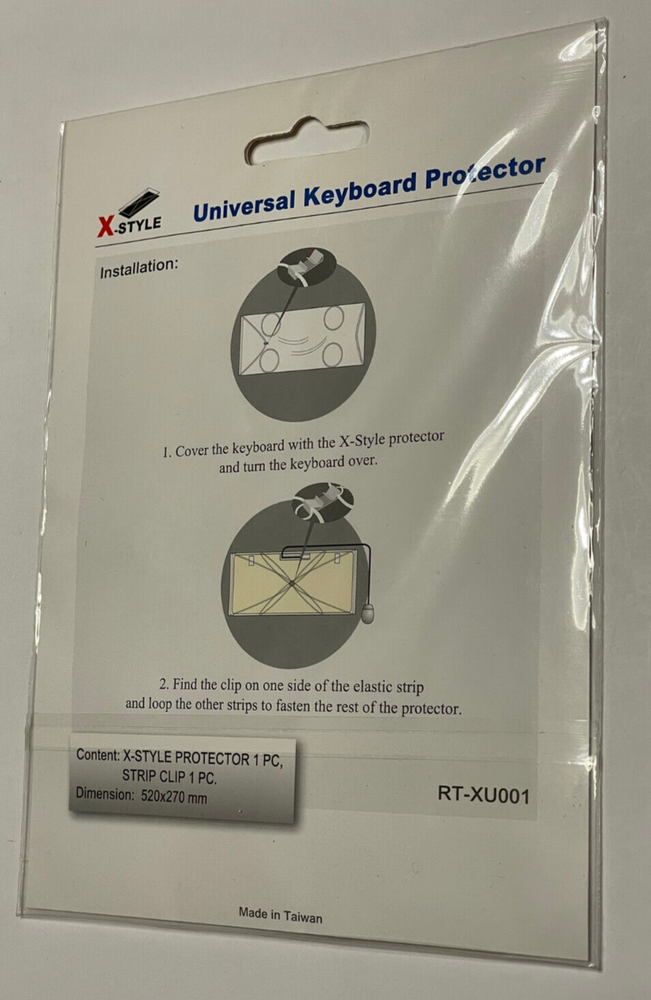 Brand New X-STYLE Universal Keyboard Protector - Super Thin & Durable - Sealed