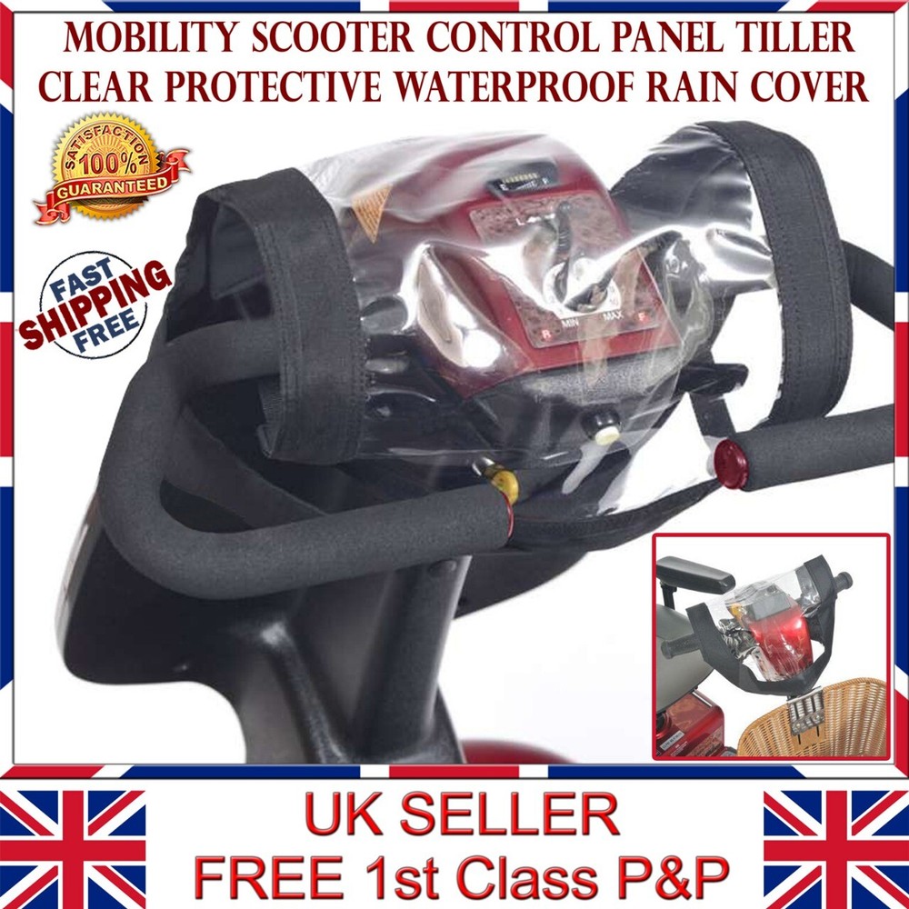 LTG Mobility Scooter Control Panel Tiller Cover Waterproof Universal Protective