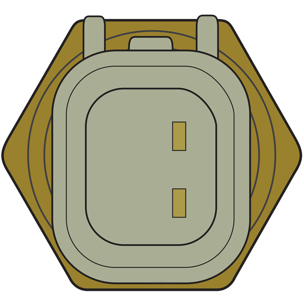 Engine Coolant Temperature Sensor Global 1712551