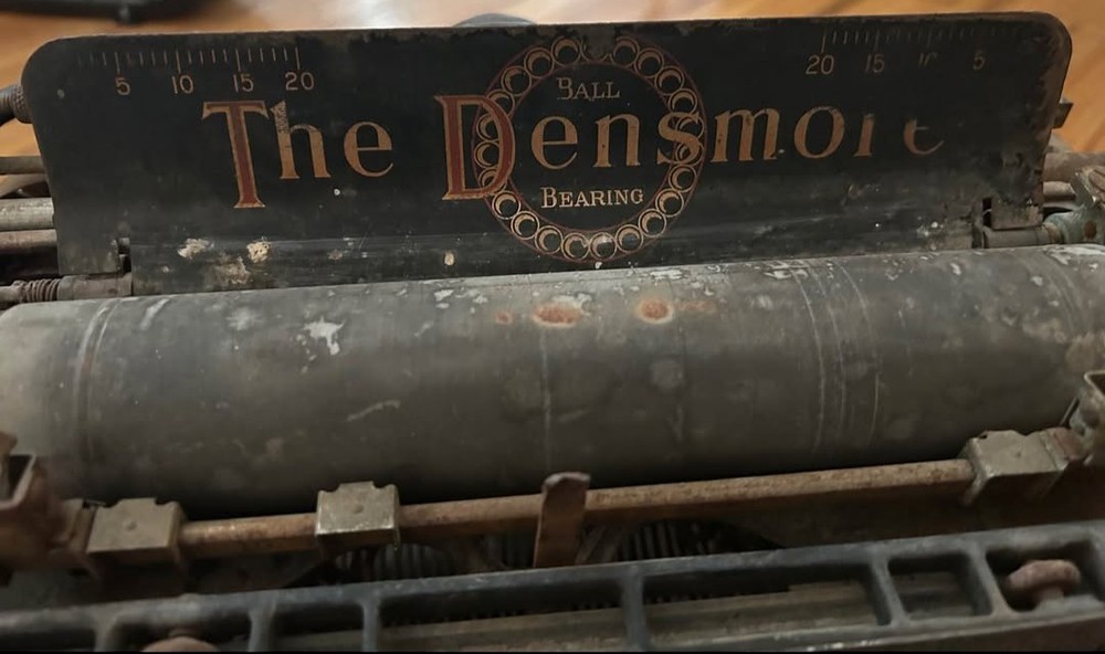Antique Densmore Typewriter