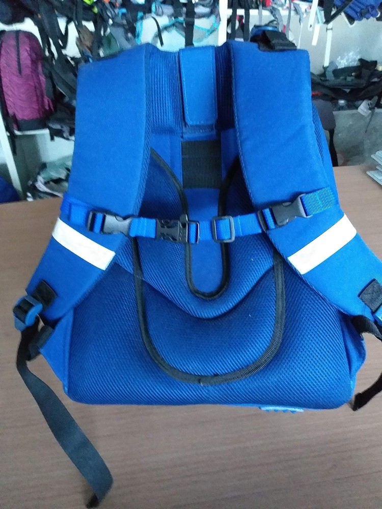 Amlrt Backpack Chest Strap- Nylon - Adjustable Universal backpack, Blue
