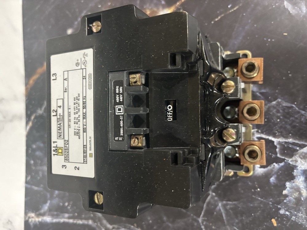 Square D 8502SF02 NEMA Size 4