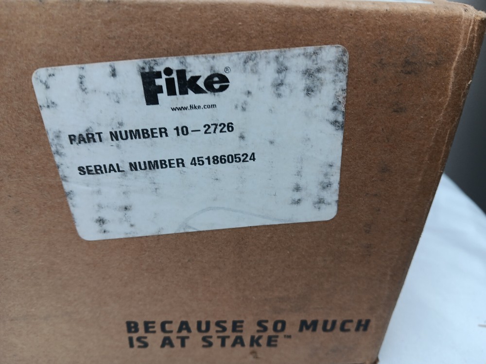 FIKE 10-2726 "NEW"
