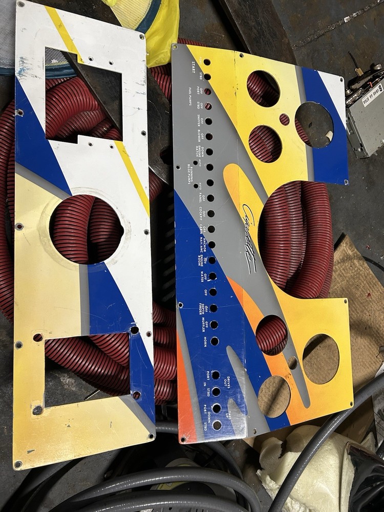 Cigarette Boat Inboard Dash Panel