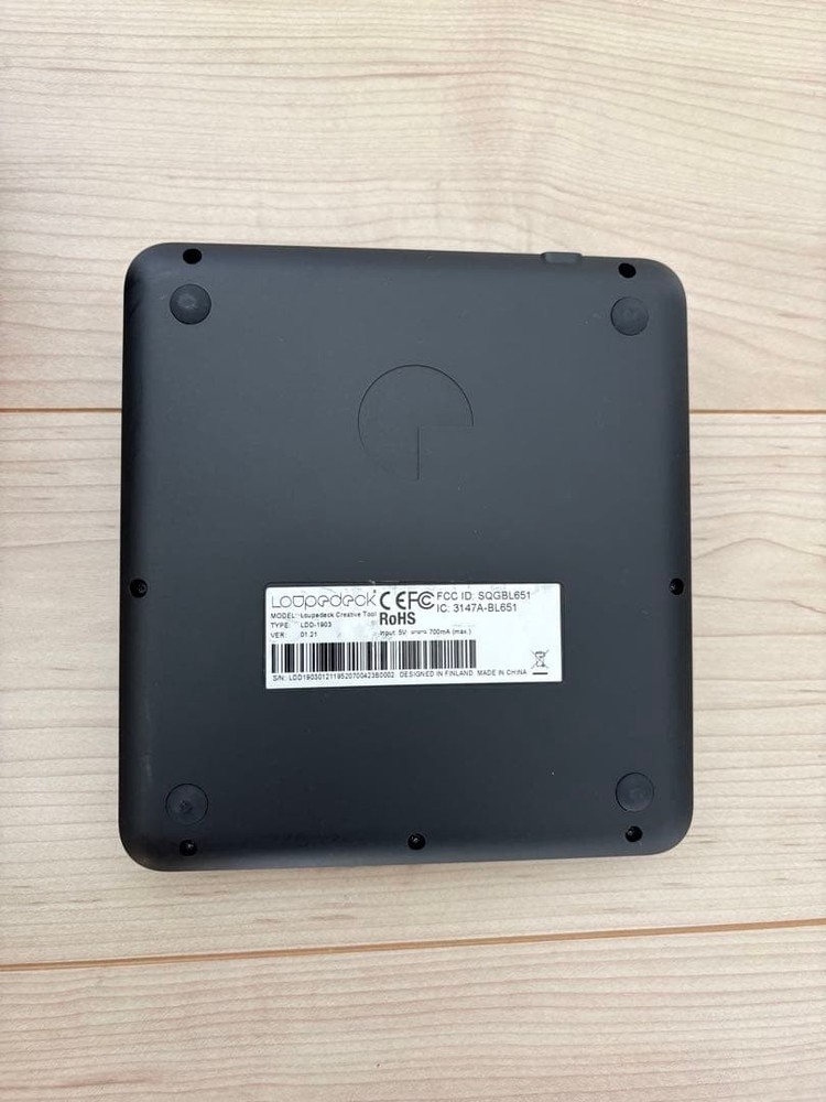 Loupedeck CT Creative Editing Console LDD-1903 Black Control panel#