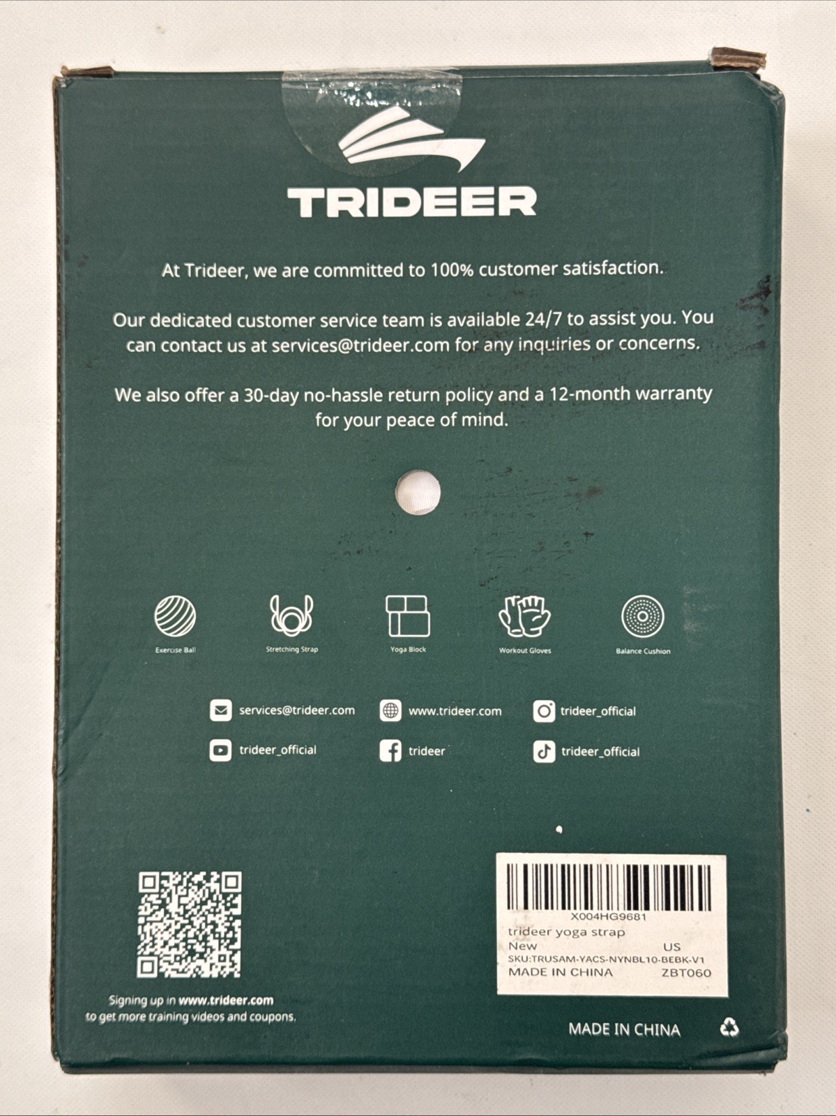 Trideer, Yoga Stretching Strap