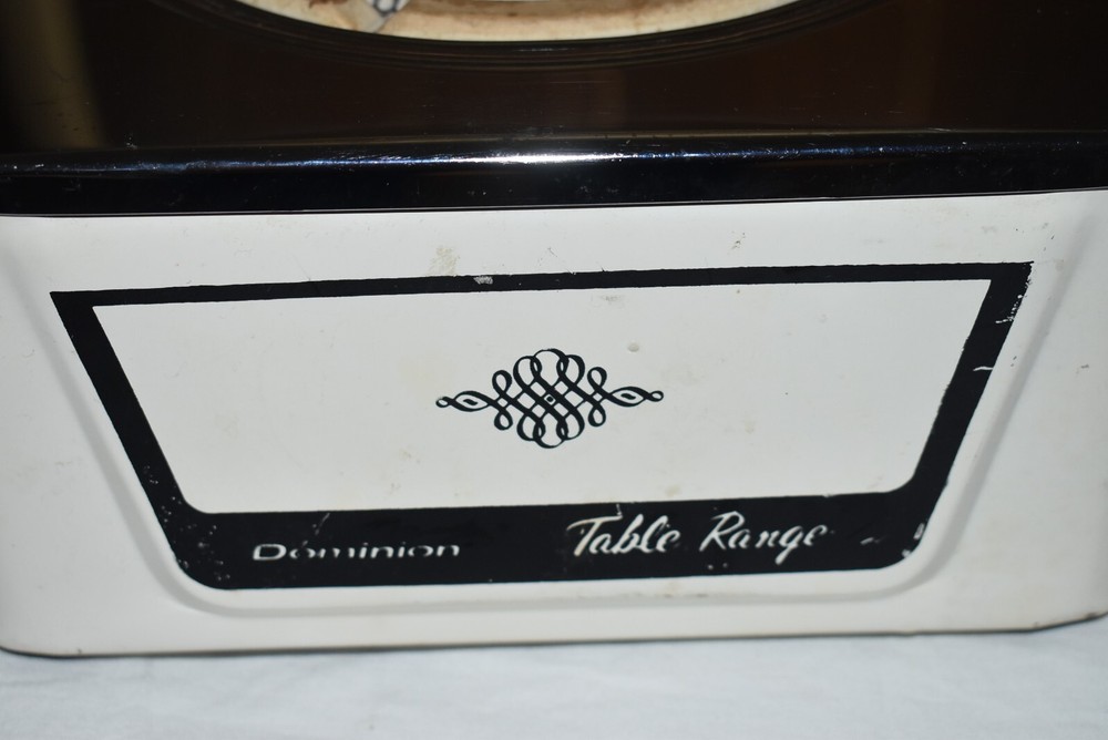 Vintage Dominion Table Range Single electric burner Tested EUC