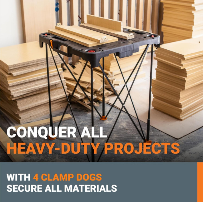 New Portable Folding Work Bench All-in-One Work Table