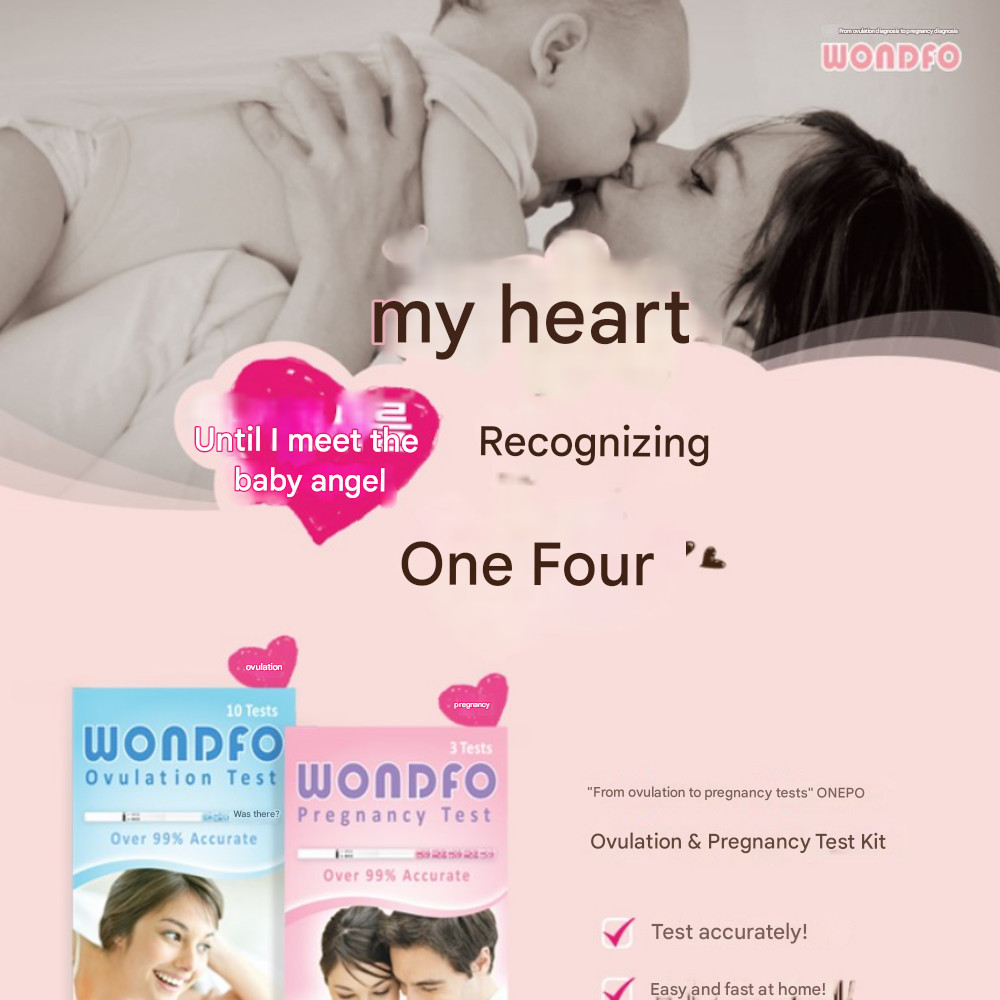 WONDFO Ovulation Tests 20p + Pregnancy Tests 3p