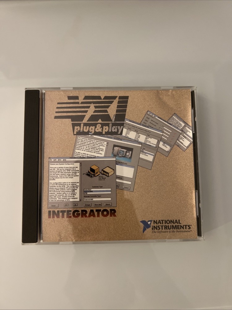 NATIONAL INSTRUMENTS VXI Plug & Play INTEGRATOR 1994 CD Rom