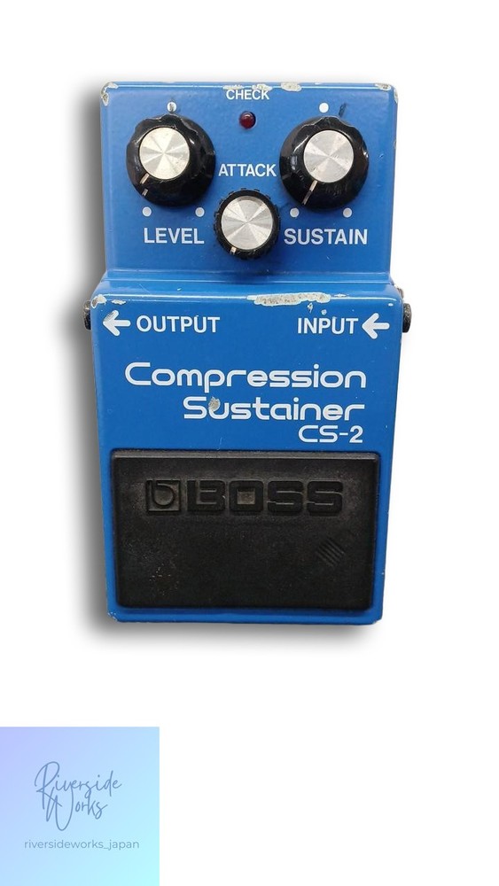 BOSS CS-2 Compression Sustainer Effect Pedal JP