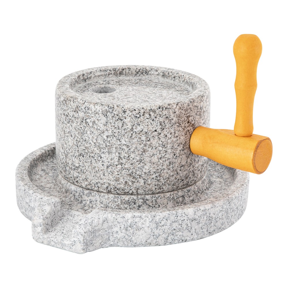 Manual Stone Grainer Mill, Hand Stone Grinder Natural Granite Paste Mill
