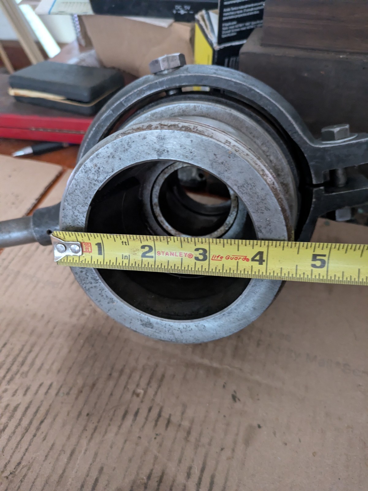 PRATT BURNERD HAND LEVER COLLET CHUCK L-0 TAPER MOUNT